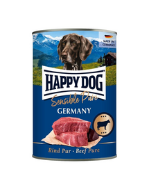 HAPPY DOG Sensible Pure Germany Marha 400 g nedves kutyaeledel