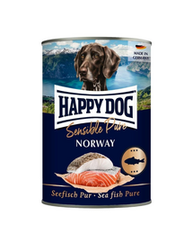 HAPPY DOG Sensible Norway Ryba 400 g karma mokra dla psów