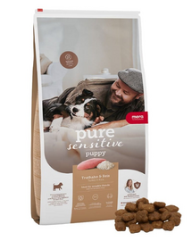 MERA Dog Pure Sensitive Puppy Turkey Rice 4 kg indyk i ryż, sucha karma dla szczeniąt