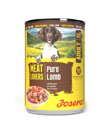 JOSERA Meat Lovers Pure Lamb 400 g jagnięcina, mokra karma dla psów