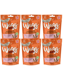 WAGG grillkolbász ízű 6x125g jutalom kutyáknak