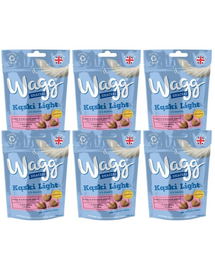 WAGG Light falatkák 6x125 g kutyakekszek