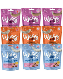 WAGG Mix ízek 9x125g jutalom falatok kutyáknak