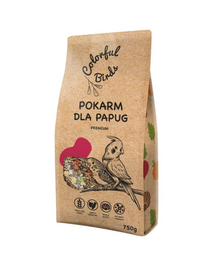 KUCHNIA SZEFA Colorful Birds Pokarm dla papug 750g