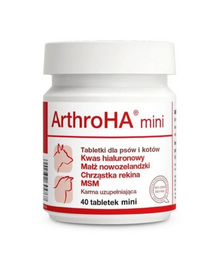 DOLFOS ArthroHa mini 40 tabl. étrend-kiegészítő kutyák és macskák ízületeinek