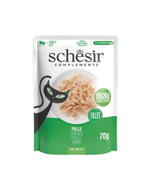 SCHESIR Complements Kurczak w galarecie saszetka 70 g karma mokra uzupełniająca dla kotów