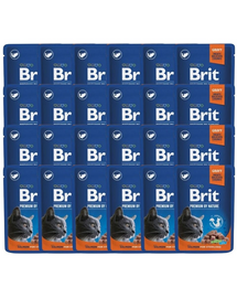 PREMIUM Pouch Salmon Sterilized 24x100g z łososiem dla kotów sterylizowanych