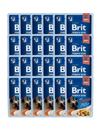 Premium By Nature Fillets in Gravy for Sterilized cats z kurczakiem 24x85g