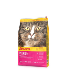 JOSERA Indoor 10 kg gabonamentes macskaeledel ivartalanított macskáknak