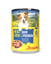JOSERA Meat Lovers Menu Duck and Pumpkin 400 g kaczka i dynia, mokra karma dla psów