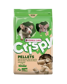 VERSELE-LAGA Crispy Rat and Mouse 1 kg tápanyag pellet formájában patkányok és egerek számára