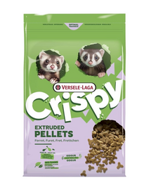 VERSELE-LAGA Crispy Extruded Pellets Ferret 10 kg kaja pellet formájában görények számára