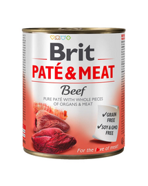 Pate&Meat beef 800 g pasztet z wołowiną dla psa