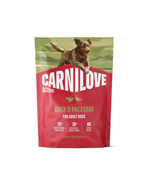CARNILOVE Active Dog Duck and Pheasant Adult 1,5 kg kaczka i bażant, dla dorosłych psów
