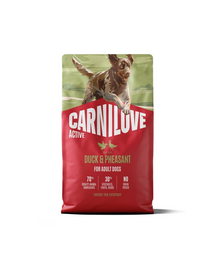 CARNILOVE Active Dog Duck and Pheasant Adult 4 kg kaczka i bażant, dla dorosłych psów