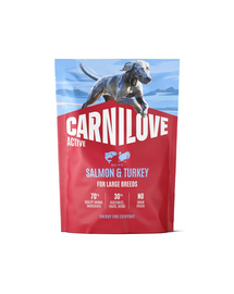 CARNILOVE ACTIVE DOG Salmon & Turkey Adult Large Breeds 1,5 kg łosoś i indyk, dla dorosłych psów dużych ras