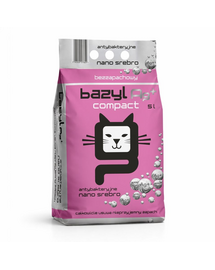 Ag+ Compact 5 L żwirek bentonitowy z nano srebrem bezzapachowy dla kota