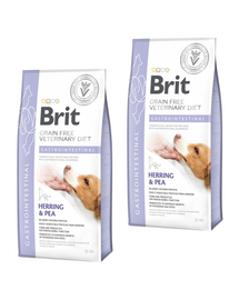 BRIT Veterinary Diets Dog Gastointestinal 2 x 12 kg