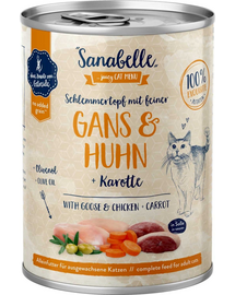 Gęś & Kurczak 380 g mokra karma dla dorosłych kotów
