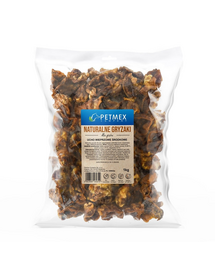 Ucho wieprzowe środkowe 1kg naturalny gryzak dla psa
