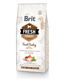 Fresh turkey with pea light fit & slim 12 kg