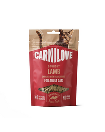 CARNILOVE Crunchy Snack Cat Lamb 50 g bárányhússal és szederrel, ropogós jutalom macskáknak