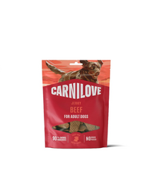 CARNILOVE Dog Jerky Beef Fillet 100g przysmaki z wołowiną dla dorosłych psów