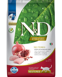 N&D Cat chicken & pomegranate neutered 5 kg