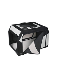 TRIXIE Szállító box vario 61 × 43 × 46 cm  fekete - szürke
