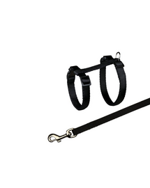 TRIXIE Hám pórázzal macskáknak szín mix  26-43 cm-10 mm