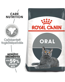 ROYAL CANIN ORAL CARE - száraz táp felnőtt macskák részére a fogkőképződés csökkentéséért 3,5 kg