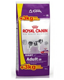 ROYAL CANIN Giant adult 15 kg + 3 kg ajándék
