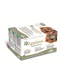 APPLAWS macska tálca 60 g x 8 multipack halas