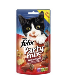 FELIX Party Mix Mixed Grill, marhahús, csirke és lazac ízű