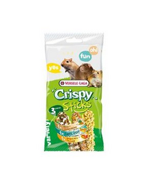VERSELE-LAGA Crispy Sticks Omnivores Triple Variety Pack 165 g 3 rudacska hörcsögöknek, egereknek, patkányoknak
