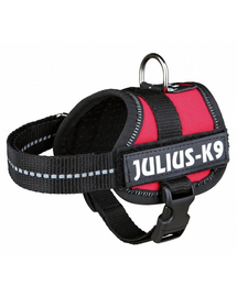 TRIXIE Hám Julius-K9 harness mini - M 51–67 cm piros