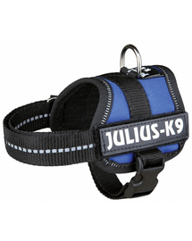 TRIXIE Hám Julius-K9 powerharness baby XS 30–40 cm kék