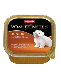 ANIMONDA Vom Feinstein junior 150g baromfi máj 