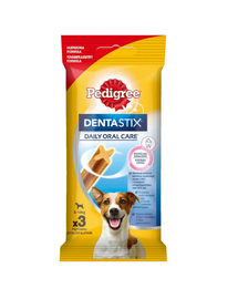 PEDIGREE Jutalomfalat fogászati rudacskák kistermetű kutyáknak Dentastix 45 g x18