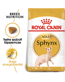 ROYAL CANIN SPHYNX ADULT - Szfinx felnőtt macska száraz táp 10 kg