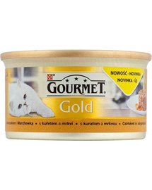 GOURMET Gold Savoury Cake Csirkével és sárgarépával 85 g