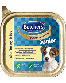 BUTCHER'S Gastronomia Junior pulyka/marhahús pástétom 150 g