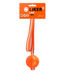 LIKER LINE Dog toy labda pánton, fülekkel, kutyák számára 5 cm