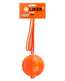 LIKER LINE Dog toy labda pánton, fülekkel, kutyák számára 9 cm