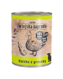 WIEJSKA ZAGRODA Kacsa körtével 800 g gabona nélküli kutyatáp