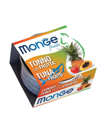MONGE Fruit Tonhal és gyümölcs 80 g