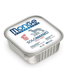 MONGE Monoprotein Solo Dog Marhahús 150 g