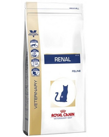 ROYAL CANIN Renal Feline Száraz élelmiszer 4 kg + Renal Feline Nedves takarmány csirkével 12 x 85g