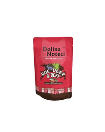 DOLINA NOTECI Superfood őz és marhahús 85g nedves macskaeledel