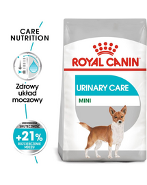 ROYAL CANIN CCN Mini Urinary Care Száraztáp felnőtt kutyáknak, kis fajtáknak, az alsó húgyutak védelmére 16 kg (2 x 8 kg)